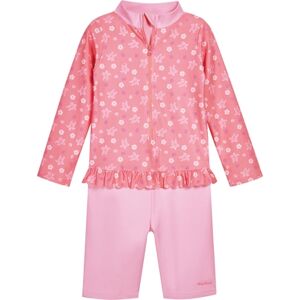 Playshoes Maillot une piece anti-UV Hawaii corail