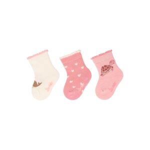 Sterntaler Chaussettes bebe pack de 3 baleines ecrues