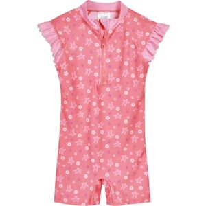 Playshoes Maillot une piece anti-UV Hawaii corail