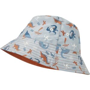 Playshoes Protection UV Chapeau de pecheur Dino allover bleu