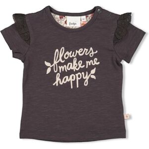 Feetje T-shirt sauvage Flower s Antraciet