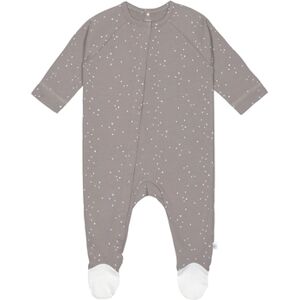 LÄSSIG Pyjama bebe avec pieds Sprinkle taupe