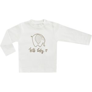 JACKY T-shirt a manches longues BABY ON TOUR off white