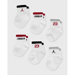 JORDAN LEGACY INFANT/TODDLER ANKLE 6-PACK  Socks white en taille:Age 2-4   EU 92-104 - Publicité