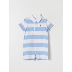 Barboteuse POLO RALPH LAUREN Enfant couleur Bleu Azur 3M - Publicité