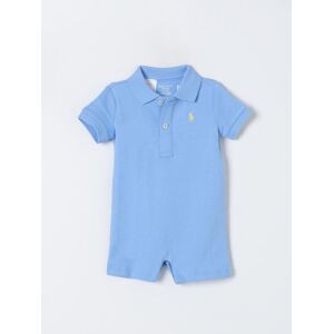 Barboteuse POLO RALPH LAUREN Enfant couleur Bleu Azur 3M - Publicité