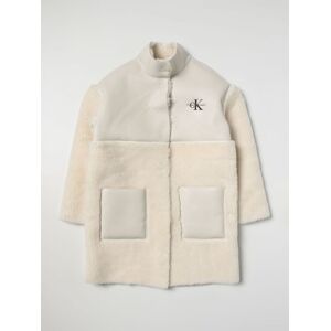 Manteau CALVIN KLEIN Enfant couleur Jaune Crème 14 - Publicité