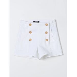 Pantalon Court BALMAIN KIDS Enfant couleur Blanc 13 - Publicité