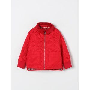 Veste BURBERRY KIDS Enfant couleur Rouge 12M - Publicité