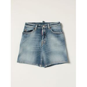 Pantacourt DSQUARED2 JUNIOR Enfant couleur Denim 16 - Publicité