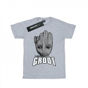 Marvel Girls Guardians Of The Galaxy Groot Face Cotton T-Shirt - Publicité