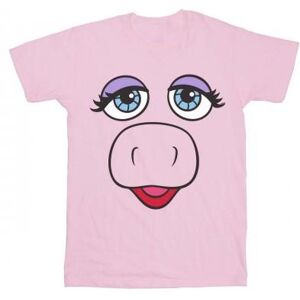 Disney Girls The Muppets Miss Piggy Face Cotton T-Shirt - Publicité