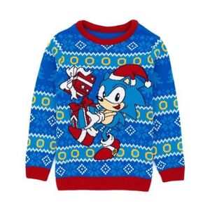 Childrens/Kids Knitted Christmas Jumper