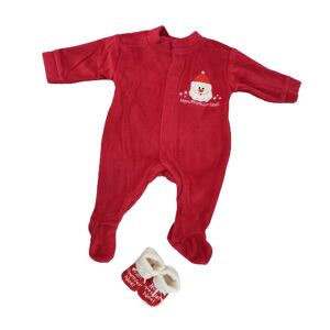 Grenouillère bébé mon Premier Noel - pyjama de Naissance - 0 - 1 mois + chaussons - Publicité