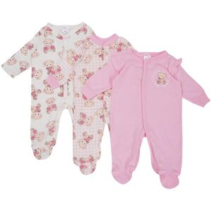 KIDDIEZOOM 3 pièces garçon bébé fille 0-9M pur coton mignon motif Animal bébé combinaisons bébé pyjamas doux confort nouveau-né vêtements - Publicité