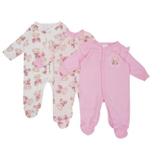 KIDDIEZOOM 3 pièces garçon bébé fille 0-9M pur coton mignon motif Animal bébé combinaisons bébé pyjamas doux confort nouveau-né vêtements - Publicité