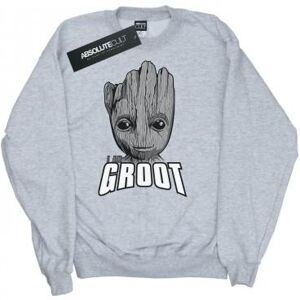 Marvel Girls Guardians Of The Galaxy Groot Face Sweatshirt - Publicité