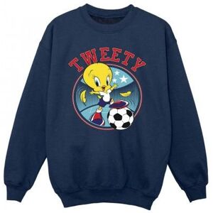 Girls Tweety Football Circle Sweatshirt