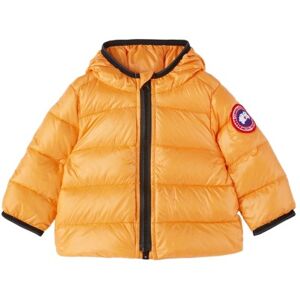 "Canada Goose Kids Bébé   Blouson Crofton orange rembourré en duvet à capuche" - 6-9M - Publicité