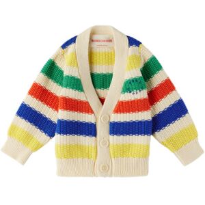 "Bobo Choses Bébé   Cardigan multicolore à rayures" - 9M - Publicité