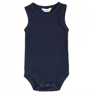 - Kid's Body without Sleeves - Sous-vêtement mérinos taille 60, bleu