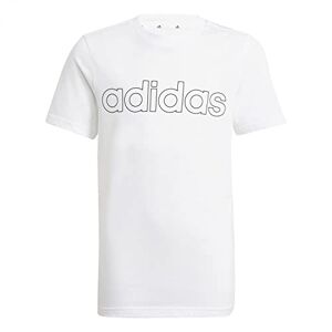 Adidas B Lin T-Shirt Garçon Multicolore (white/black) FR 7-8 ans - Publicité