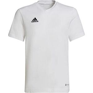 Adidas Unisex Kids T-Shirt (Short Sleeve) Ent22 Tee Y, White, HC0447, 140 EU - Publicité