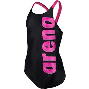 arena Fille Girl's Swimsuit V Back Graphic Une pi ce, Black-freak Rose, 10-11 ans EU - Publicité