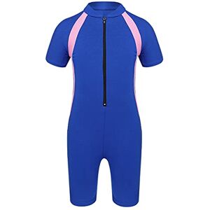 Zaldita Enfant Garçon Fille Maillot de Bain Une Pièce Body Combinaison de Bain Natation Plongée Protection Anti-UV Costume Natation Vêtements de Plage 3-14 Ans Bleu C 15-16 Ans - Publicité