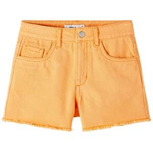 NAME IT NKFRANDI MOM TWIIZZA Shorts TB, Mock Orange, 122 Filles - Publicité