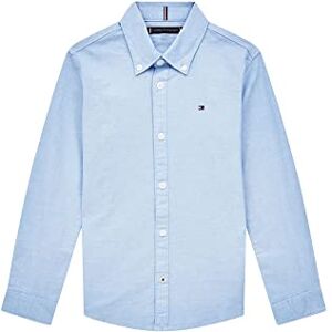 Tommy Hilfiger Boys Stretch Oxford Shirt L/S Chemises décontractées, Calm Blue, 24 Months Garçon - Publicité