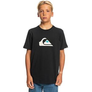 Quiksilver Garçon Comp Logo T shirt, Noir, 12 ans EU - Publicité