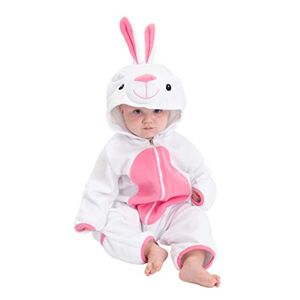 Cuddle Club Surpyjama en Polaire Bébé du Nourrisson à 4 ans Pyjama Fille et Garçon et Couverture Bébé ou Nid d’Ange en un ! BunnyWhite/Pink4T - Publicité