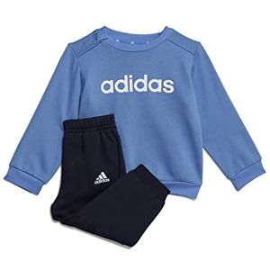 Adidas I Lin FL Jog Pantalon de survêtement, Fusazu/Blanc, 6 Meses Mixte bébé - Publicité