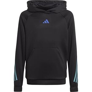 Adidas U Ti Hoodie Sweat, Noir/Blanc/Fuchsia/Bleu, 13 años Mixte bébé - Publicité