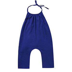 amropi Salopette Fille, Enfant Bébé Fille Été Combi-Short Romper Combinaison Harem Pantalon Vêtements Tenues Bleu, 2-3 ans - Publicité
