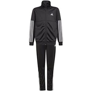 Adidas B Team TS Pantalon Mixte Enfant, Top: Noir/Blanc Bas: Noir/Blanc, 10 Ans - Publicité