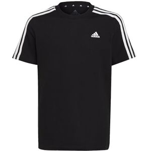 Adidas U 3S Tee T-Shirt, Noir/Blanc, 13 años Mixte bébé - Publicité