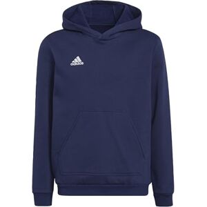 Adidas Entrada 22 Sweat Hoodie Hooded Mixte Enfant, Team Navy Blue 2, 116 - Publicité