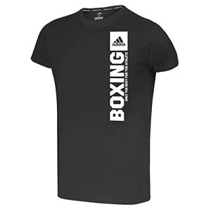 Adidas Community Vertical T-Shirt Boxing, Blackwhite, L Unisex Kids - Publicité