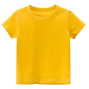 Générique T-shirt basique à manches courtes pour enfant Pour l'été Couleur unie - Publicité