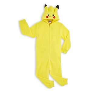 Pokémon Combinaison Pyjama Enfant De Pikachu, Combi Chaud en Polaire, Idée Cadeau Anniversaire Garçon 4-14 Ans (Jaune, 13-14 Ans) - Publicité