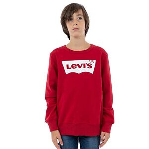 Kids -Batwing Crewneck Sweatshirt Garçon Levis Red/ White 6 Ans - Publicité