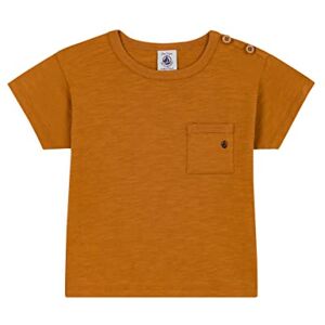 Petit Bateau Tee-Shirt Manches Courtes Bébé en Jersey Flammé 3 Mois - Publicité