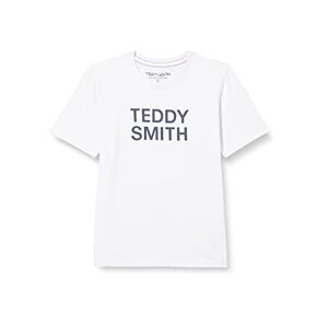 Teddy Smith TICLASS 3 JR MC T-Shirt, Blanc, 18 Ans Garçon - Publicité