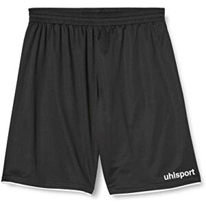 Uhlsport Club Shorts Homme, Blanc/Noir, 128 - Publicité