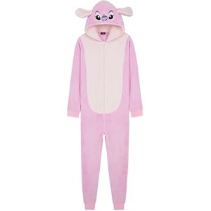 Disney Combinaison Pyjama Enfant Fille Pyjama Stitch Surpyjama Grenouillère  en Polaire Fille Onesie Enfant Ado 2-15 Ans : : Mode