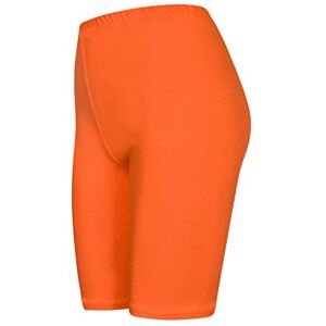 DeDavide Lot de 2 Shorts Cyclistes pour Filles, Orange, 7 Ans - Publicité