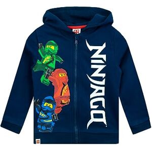 LEGO Sweat à Capuche Ninjago   Vêtements Ninjago pour garçons   Sweat à Capuche Ninja pour Enfants   Bleu   12-13 Ans - Publicité