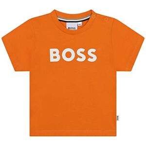 BOSS T-Shirt Manches Courtes Coton Orange 100% Coton 3ANS - Publicité